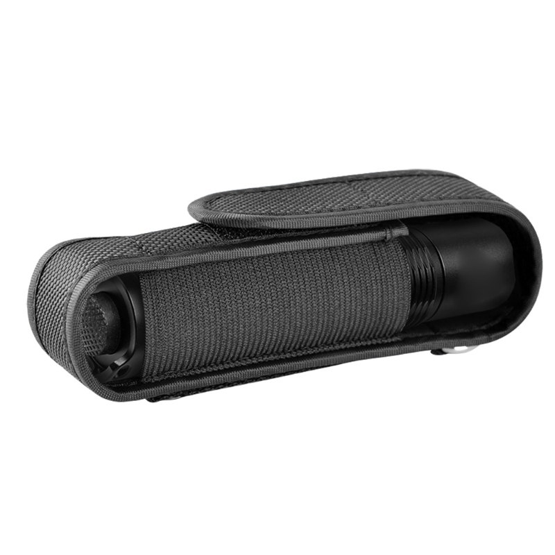 Universele Nylon Riem Zaklamp Houder Holster Bag Pouch Voor Fenix UC30 UC35 E35 3 &quot;-5&quot; 18650 Mini zaklamp Torchlight M24 22