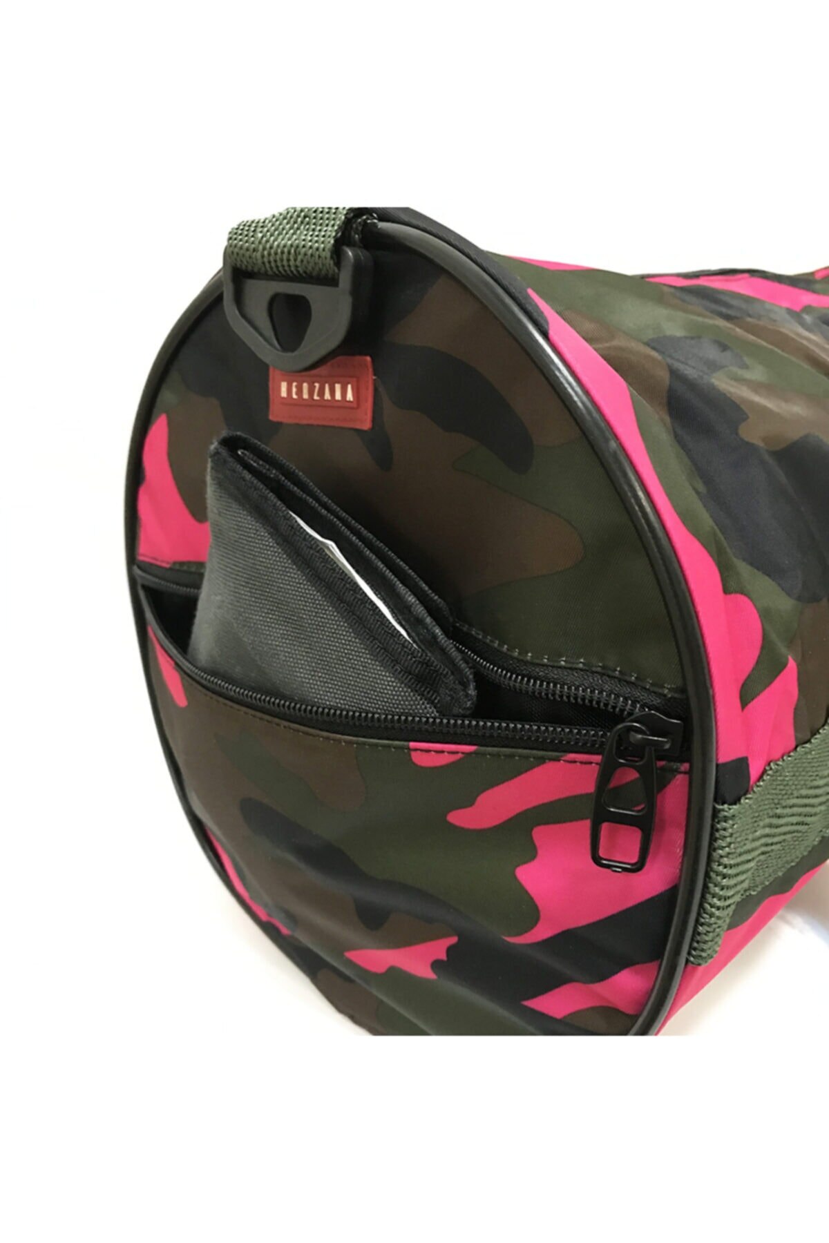 Sac de sport Camouflage rose