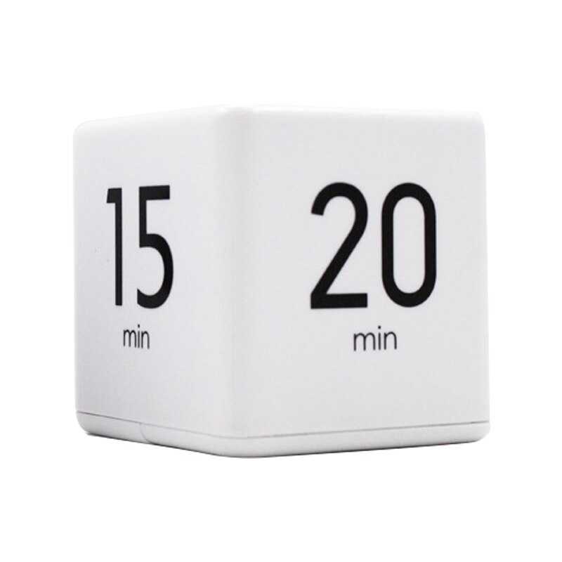 White Color Cube Kitchen Timer Cubic Timer Minutes... – Grandado