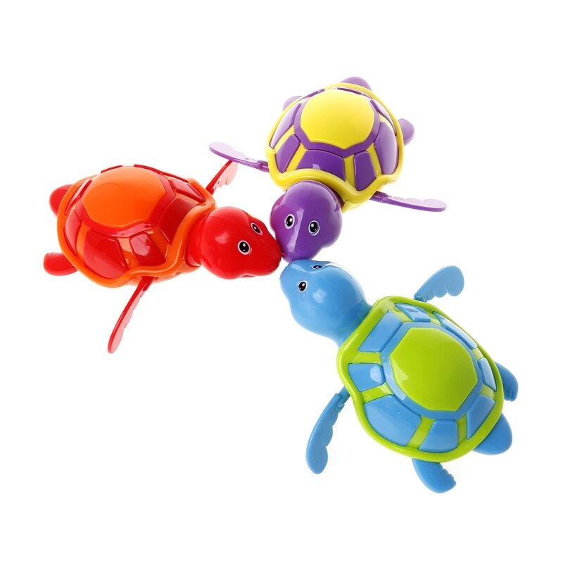Søde svømning skildpadde skildpadde pool legetøj til baby børn børn badekar tid skildpadde uddannelse legetøj urværk dabbling legetøj