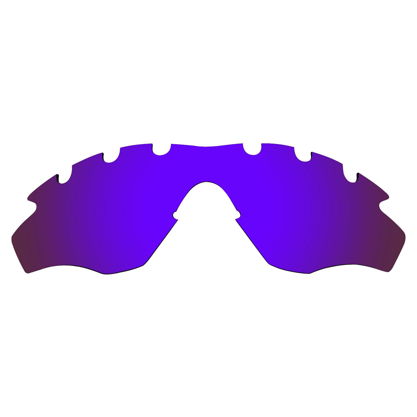 Alphax Polarisierte Ersatz Linsen für-Oakley M2 Rahmen Lüftete OO9212 Sonnenbrille Rahmen Mehrere Entscheidungen: antiquität violett