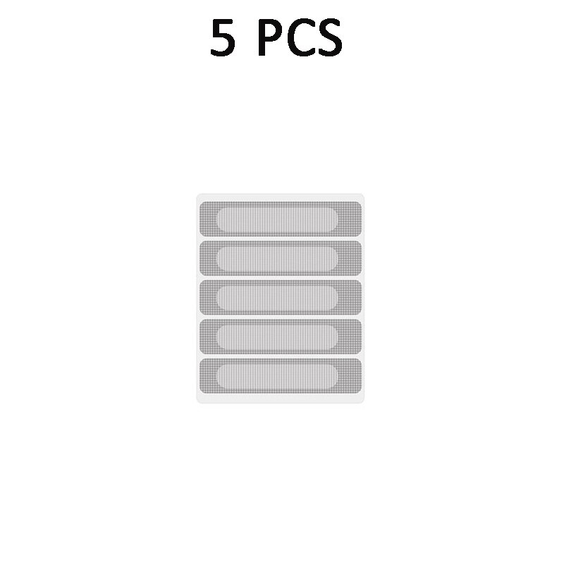 Screen Repair Tape Window Door Waterproof Patch Self-adhesive Super Fix Anti-Insect Door Mosquito Net Mesh Broken Holes Repair: 5pcs
