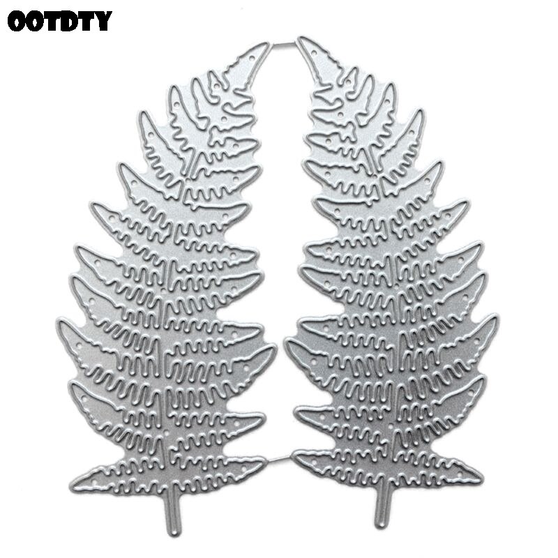 Tre blader metall kutte dør sjablong scrapbooking diy album stempel papir kort: 2