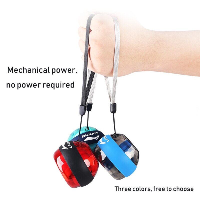 Li Ning wrist ball male forearm trainer grip Super Gyro powerball exercise wrist arm strength wrist trainer Fitness
