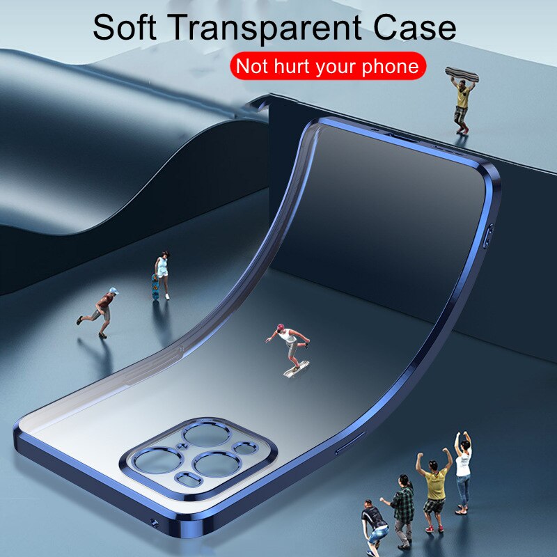 Funda protectora para teléfono OPPO Find X3 Pro, protector de silicona suave, transparente, ultrafina, X3pro