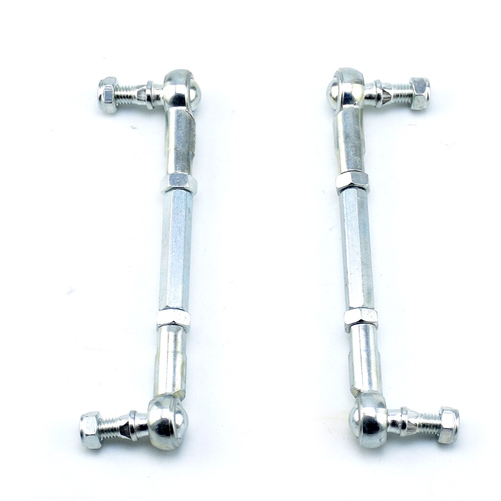 2 pce 100MM-240MM M8 Steering Tie Rod kit Ball Joint For 2 Stroke Electric Mini Kids ATV Go Kart Buggy Scooter Parts