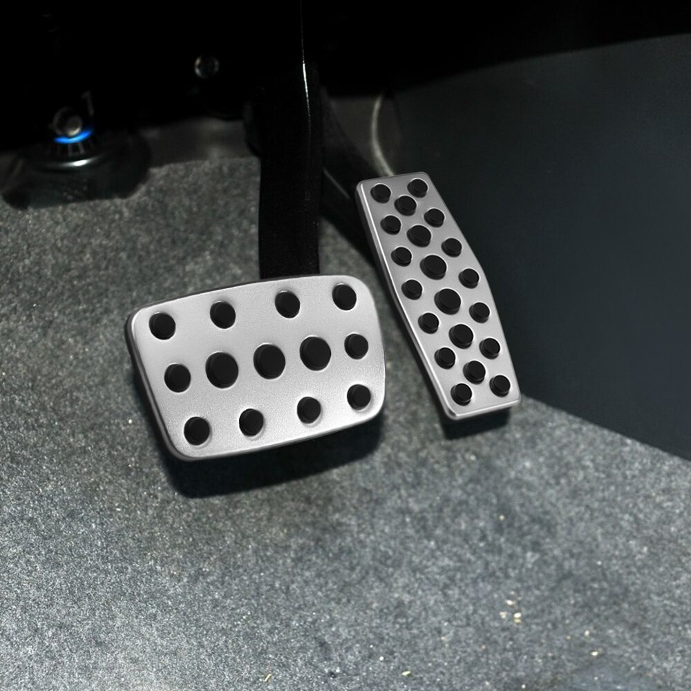 Aluminiumlegering bilstödspedal gaspedalskydd bromspedaler för chevrolet cruze för vauxhall opel astra insignia