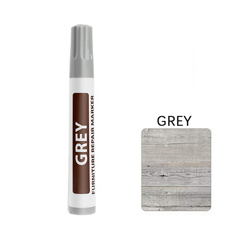8 Colors Waterproof Furniture Touch Up Paint Tools Scratch Stain Paint Peeling Repair Marking Pen Large Capacity Marker Pen: MULTI