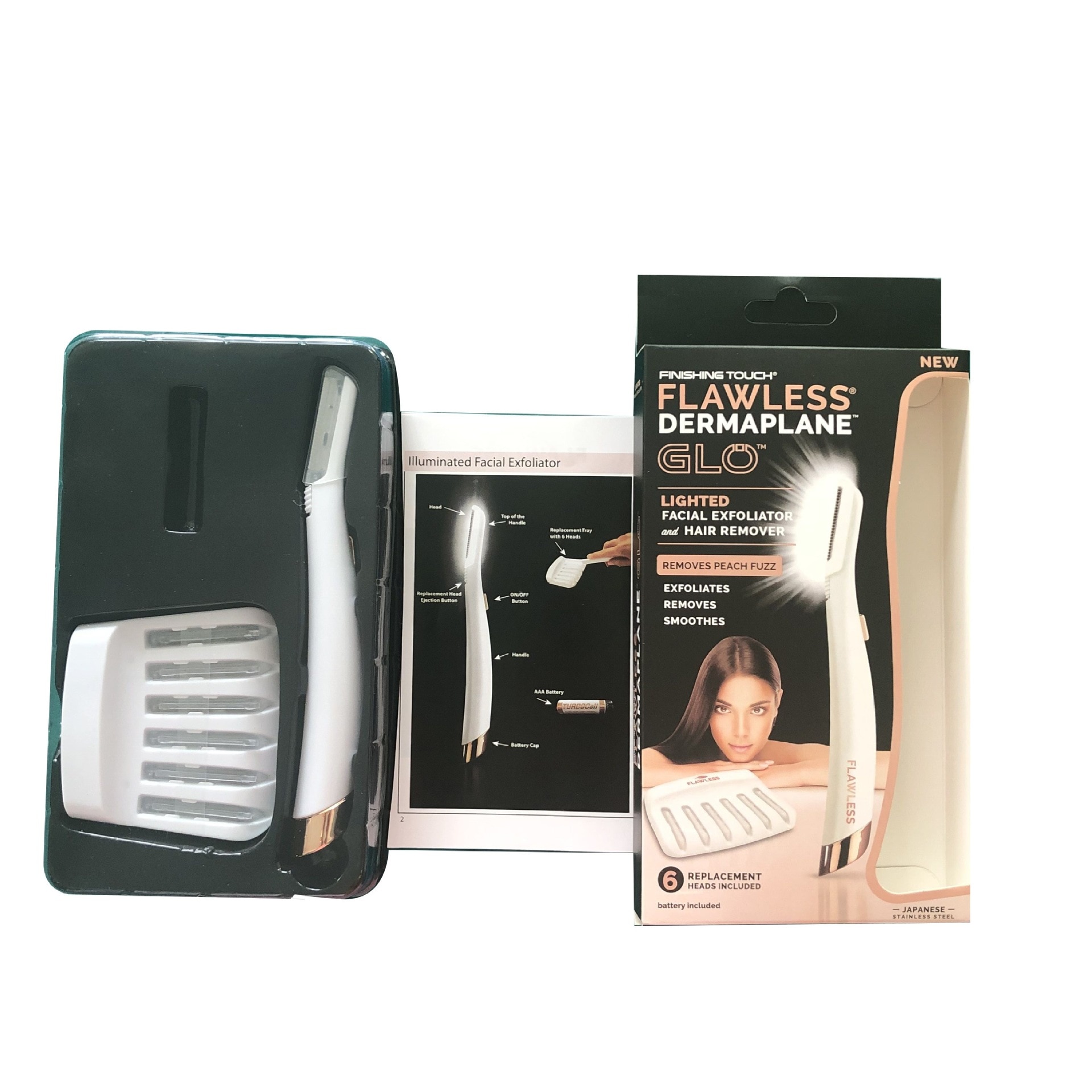 Sales Flawless Dermaplane Lady Shaver Women's Facial Part Epilator