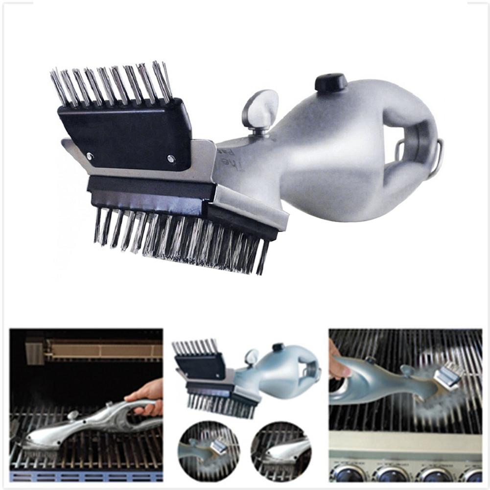 Barbecue Grill Daddy Steam Cleaning Outdoor Stainless Steel BBQ Grill Brush For Charcoal Cleaner or Gas Accessories Cooking Tool