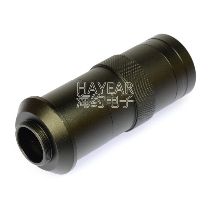 100x microscope industrial lens/M1218 small single lens/working distance: 40mm-250mm
