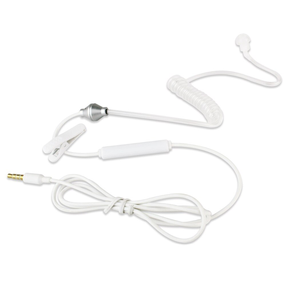 3,5mm Multifunktionale Anti-Radiation Luftkanal Hörer Headset für Alle 3,5mm Handys Anrufe Empfangen