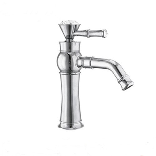 and Cold Washbasin Swivel Faucet Countertop Basin Heightened Bathroom Washbasin Faucet Gold Countertop Basin Faucet: L-D