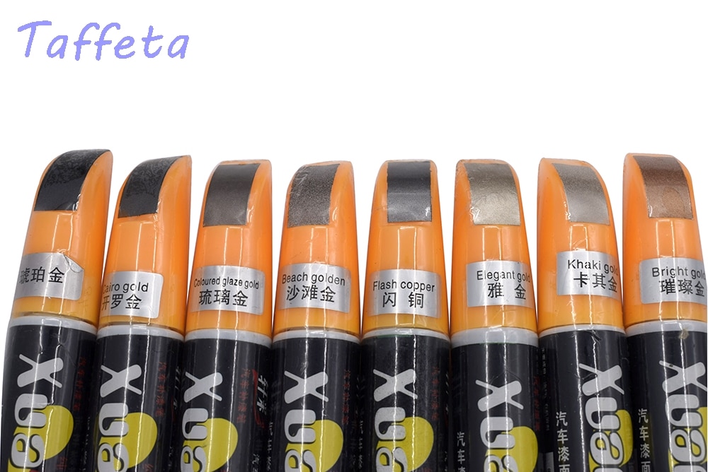 1pcs Gold Colors Car Repair Pen Car Pro Smart Coat Paint Scratch Car Smart Coat 12ML for JAC S2 S3 S5,car painting pen