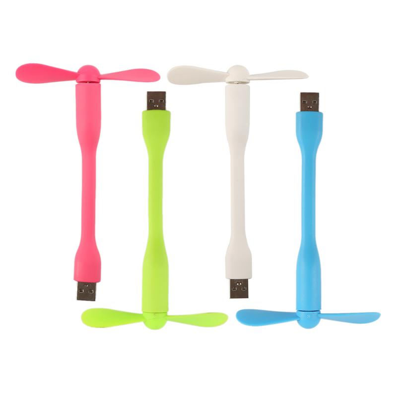 Mini usb fläkt flexibel böjbar för powerbank laptop laddare bärbar hand liten kylare s-formad fläkt för dator sommarprylar
