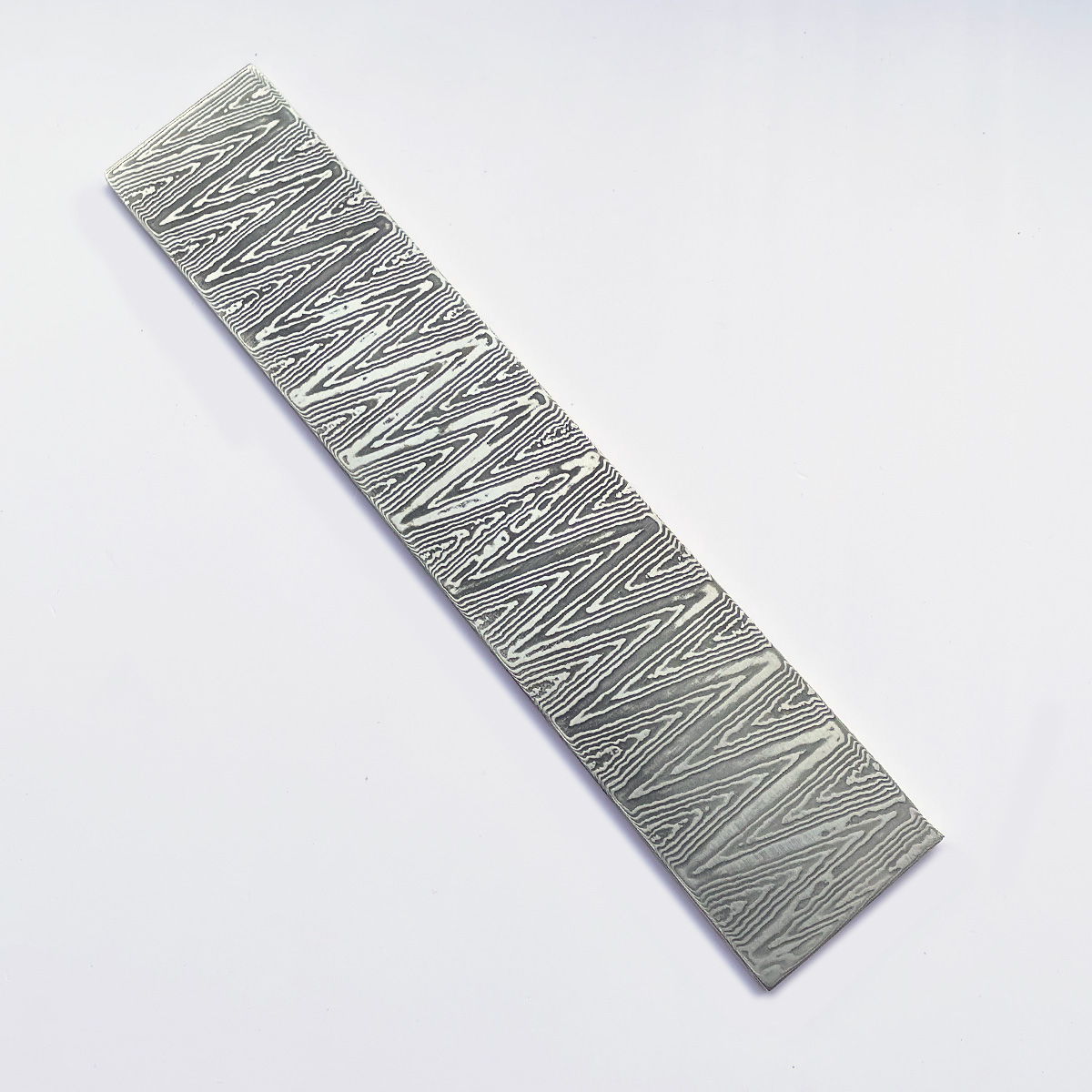 modèle VG10 Sandwich damas acier pour bricolage fabrication de couteaux exquis lame de couteau en acier inoxydable vierge a été traitement de la chaleur: kaki foncé