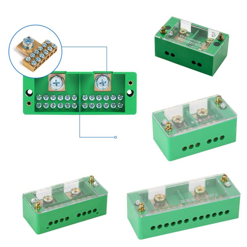 Unipolaire Splitter Junction Box Metering Kast Wire Terminal Blok Vertrager Vlam Retar Elektrische Accessoires