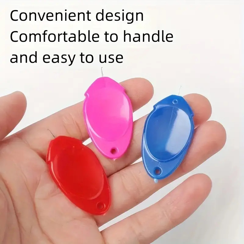 Paquet multiple de fils-aiguilles pour machines à coudre et couture à la main-ensemble d'outils de guidage de fil de couleurs assorties faciles à utiliser pour les personnes âgées