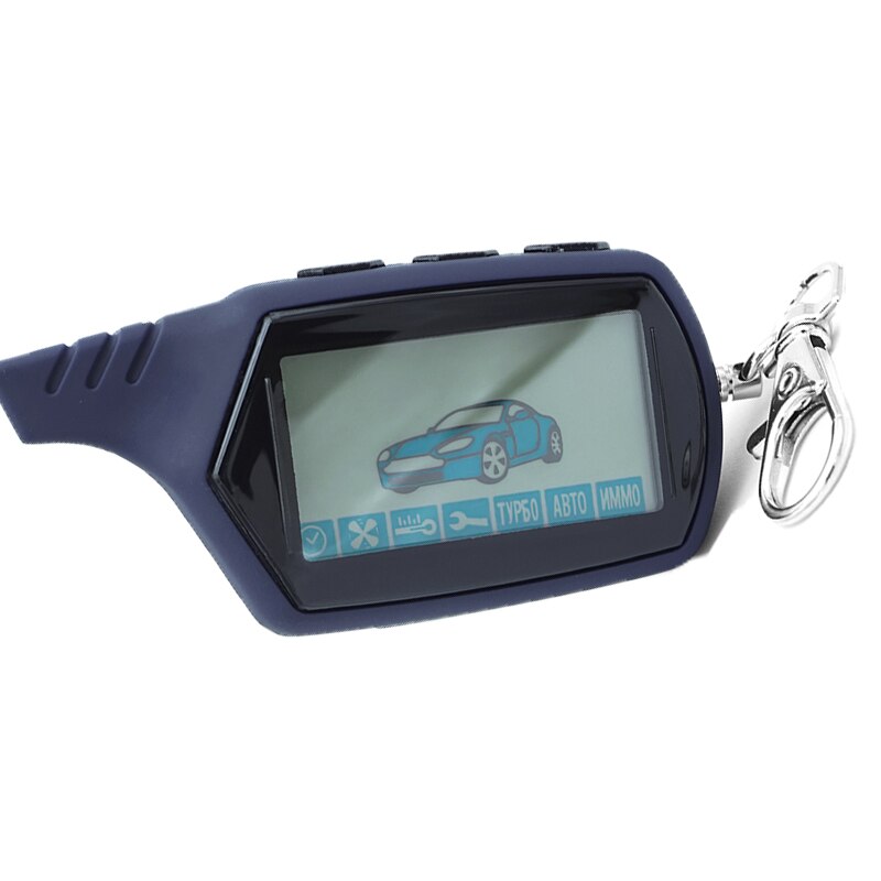sistema antirrobo A91 LCD mando a distancia para 2 vías coche alarma Starline 91 motor de arranque llavero Fob/lcd cuerpo remoto