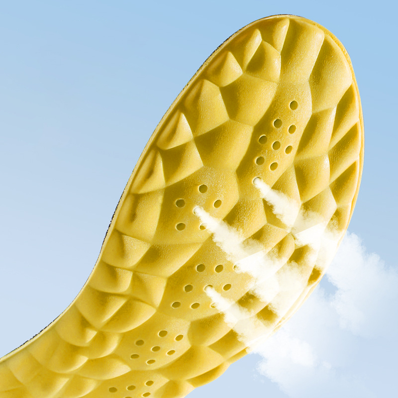 New sports insoles for shoes, men's and women's, memory foam insole, soft mesh, breathable, deodorant, running shoe pad, orthopedic insole cushion