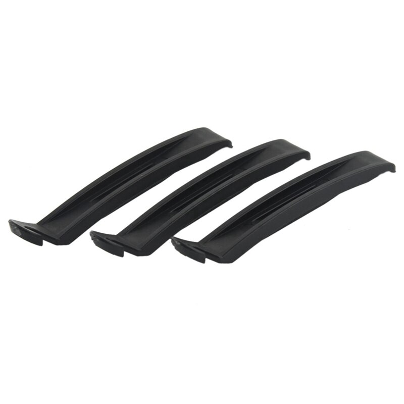 3 pezzi leve per pneumatici per biciclette e 1 paio di bici da strada/nastro manubrio in sughero per bicicletta/avvolgimento (bianco con nero)