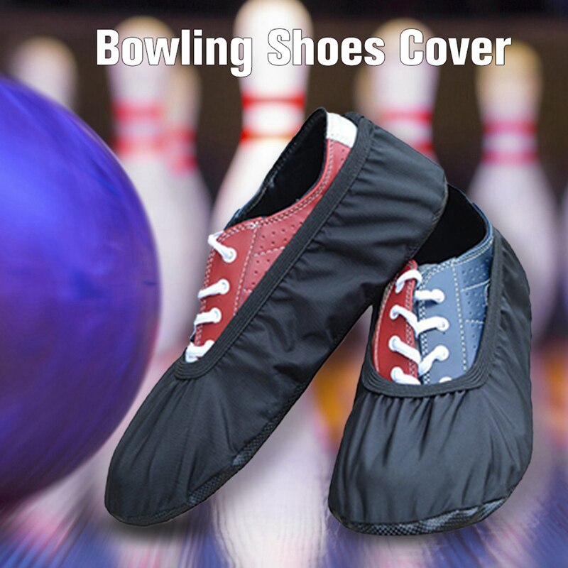 2 pares de fundas de zapatos de bolera Premium, para interior y exterior del Centro de bolos, hogar, oficina, caminar alrededor (M & L)