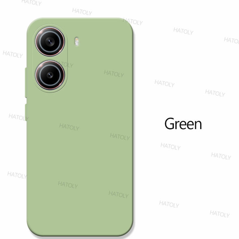 For Xiaomi POCO X7 Pro Case Xiaomi POCO X7 Pro Global Cover Shockproof TPU Liquid Silicone Phone Back Cover Xiaomi POCO X7 Pro: green
