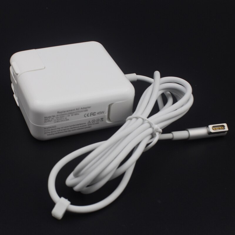 Werken Magnetische 45W 14.5V 3.1A Laptop Power Adapter Oplader Voor Apple Macbook Air 11 "13" a1244 A1374 A1304 A1369 A1370