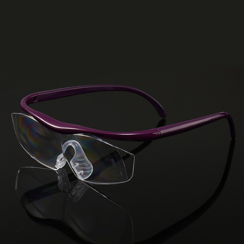 1.8 gange forstørrelsesglas læsebriller stort syn 300%  forstørrelse presbyopiske briller lup briller presbyopi ha -07: 2