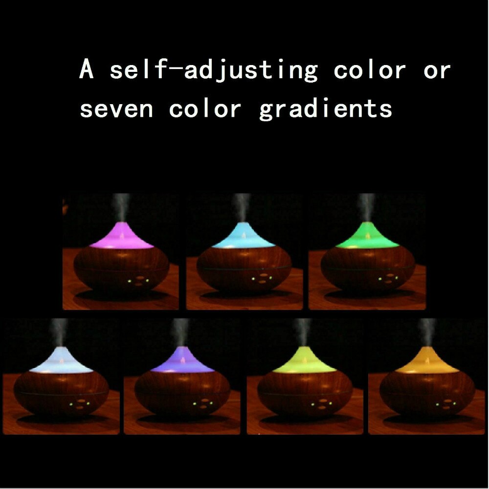 210ml aromaterapia ultradźwiękowa nawilżacz doprowadziło dyfuzor olejków eterycznych oczyszczacz powietrza domu mgła producent rozpylacz zapachów 7doprowadziło kolor światła