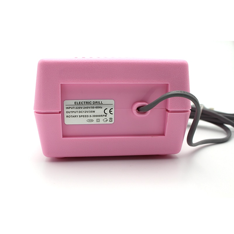Ponceuse à ongles électrique 35W EN400 Pro, équipement de manucure et pédicure, accessoires de manucure