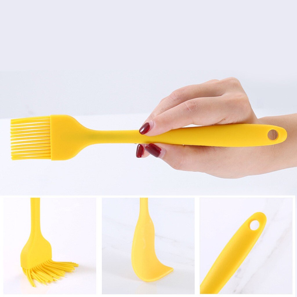 30 ^ 2pc ustensiles de cuisine en silicone ustensiles de cuisson cuisson pinceau à badigeonner ensemble de spatules produit