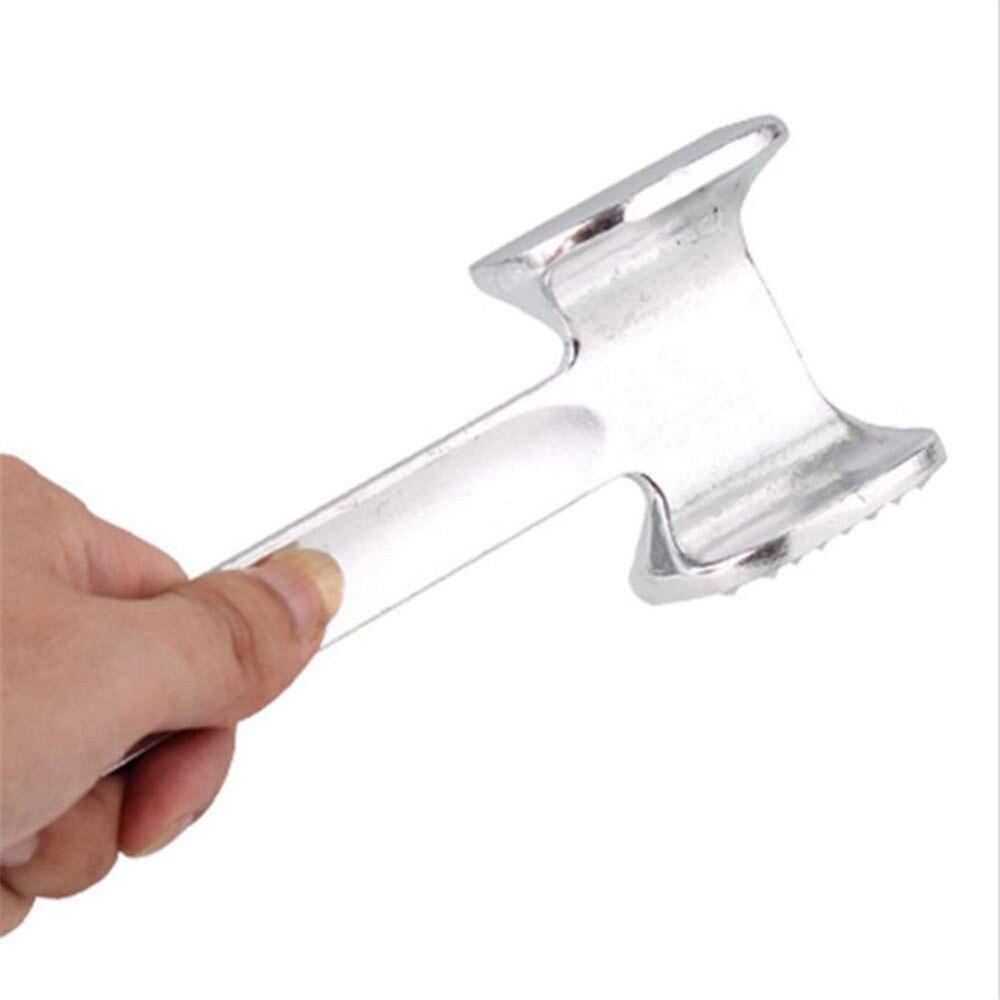 Kød tenderizer hammer bøf oksekød kylling tenderizer hammer dunkere kotelet piskeris aluminiumslegering køkkengrej køkken tilbehør
