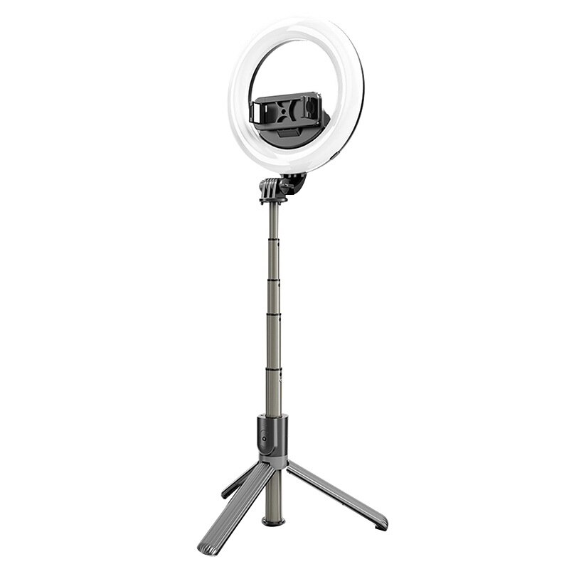 Orsda Bluetooth Selfie Stick Tripod - Integrated Fill Light LED Ring - Extendable 90cm - for Smartphones: Default Title