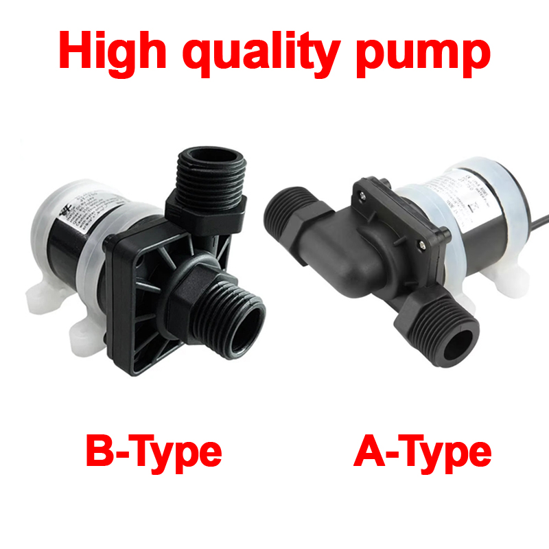 JT-750D4-12 DC 24DC einstellbare Zirkulations-Boost-Wasserpumpe 24 V -40 ℃ ~100 ℃ GB