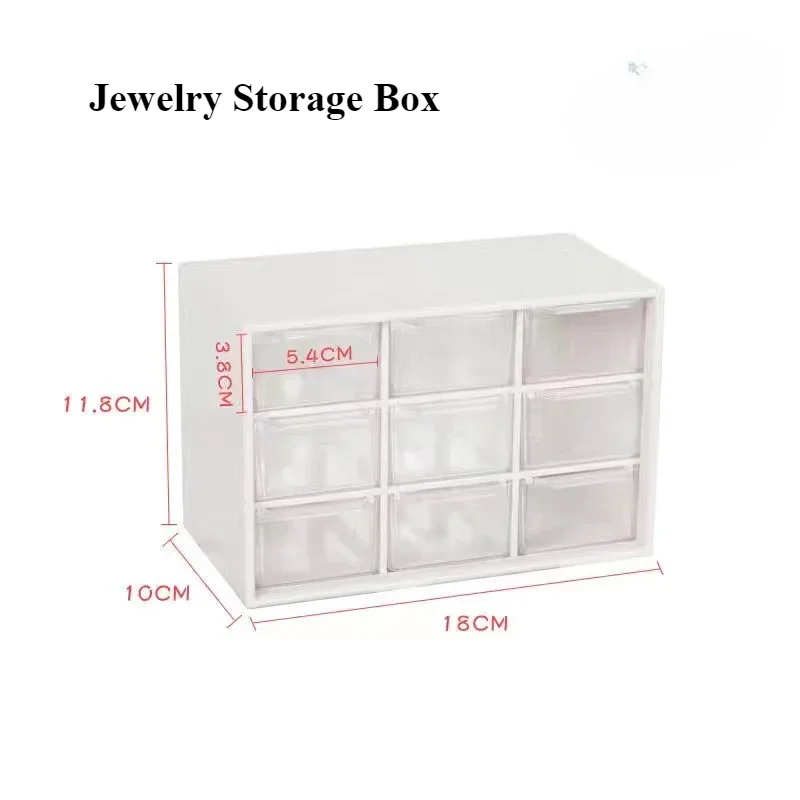 Drawer Makeup Organizer Large Capacity Plastic Makeup Storage Box Lipstick Holder Large Capacity Office Supplies Storage Box: Dark Khaki