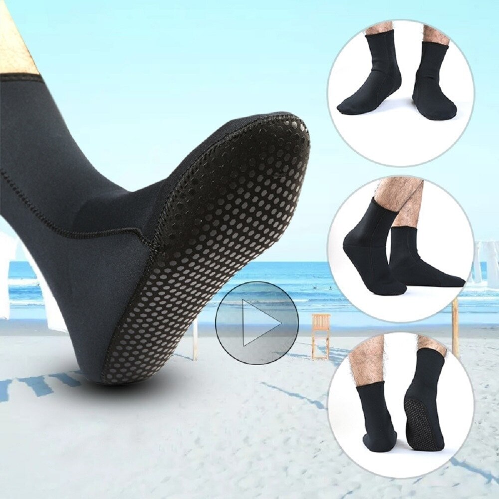 Duiken Sokken Laarzen Neopreen Duiken Sokken Voorkomen Krassen Zwemmen Vinnen Strand Antislip Outdoor Benodigdheden 3Mm Surfen Sokken