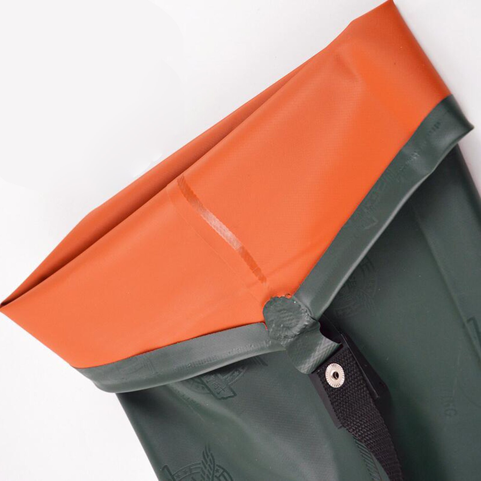 Botas de pesca impermeables de nailon, pantalones de agua, PVC, de cadera gruesa