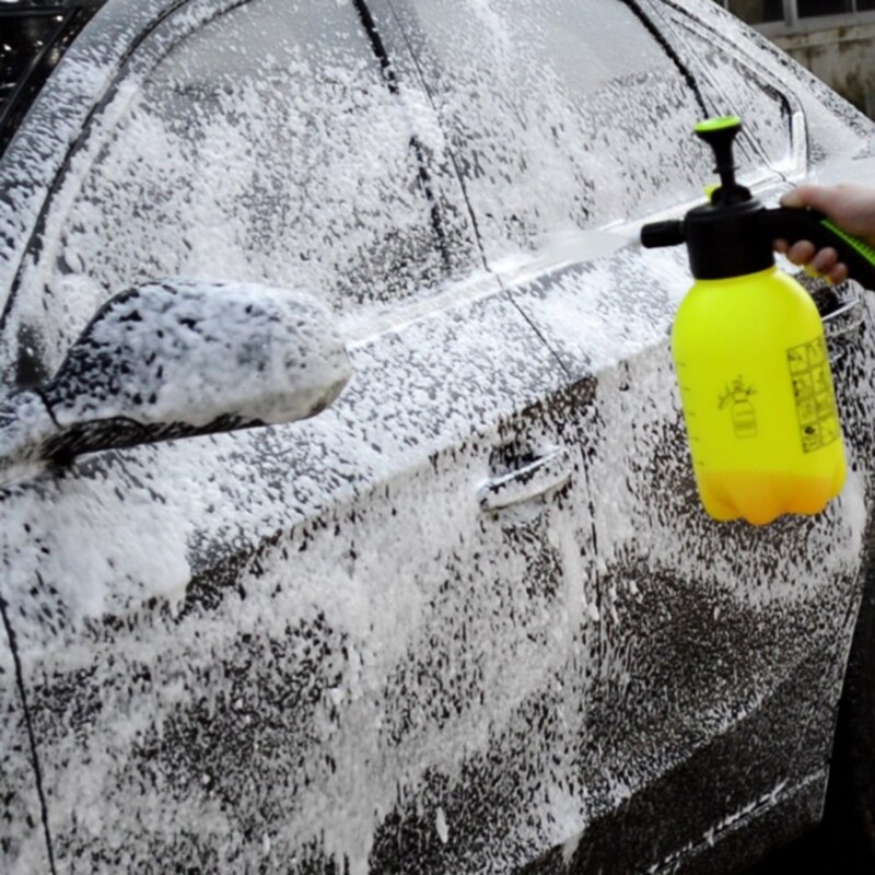 Pulvérisateur de neige à pompe, buse à pression manuelle 2l, arrosoir avec longue tige haute pression, nettoyage de vitres, lavage de voiture
