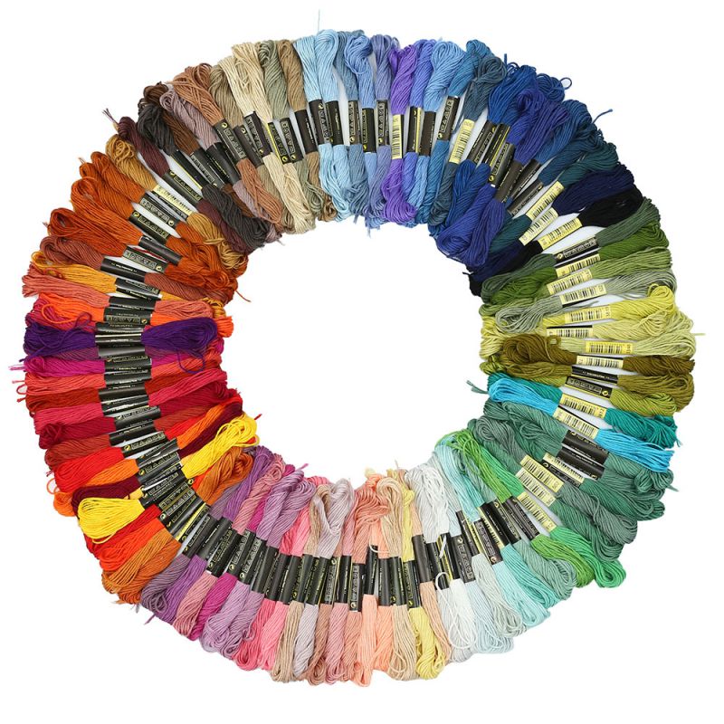 Kit de agujas mágicas para bordar, Kit de aro de aguja para bordado artesanal, herramientas de costura para manualidades