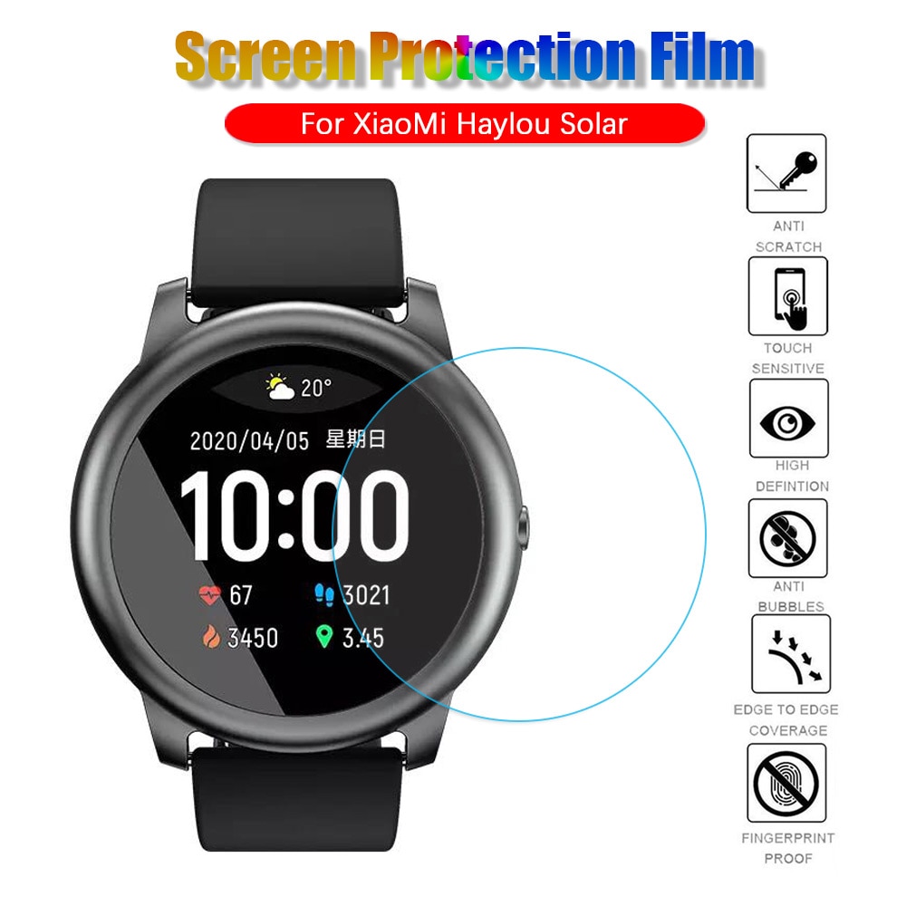Clear Hd Beschermende Films Voor Xiaomi Haylou Solar LS05 Gehard Glas Screen Protector Anti-Vingerafdruk Vervanging Accessoires