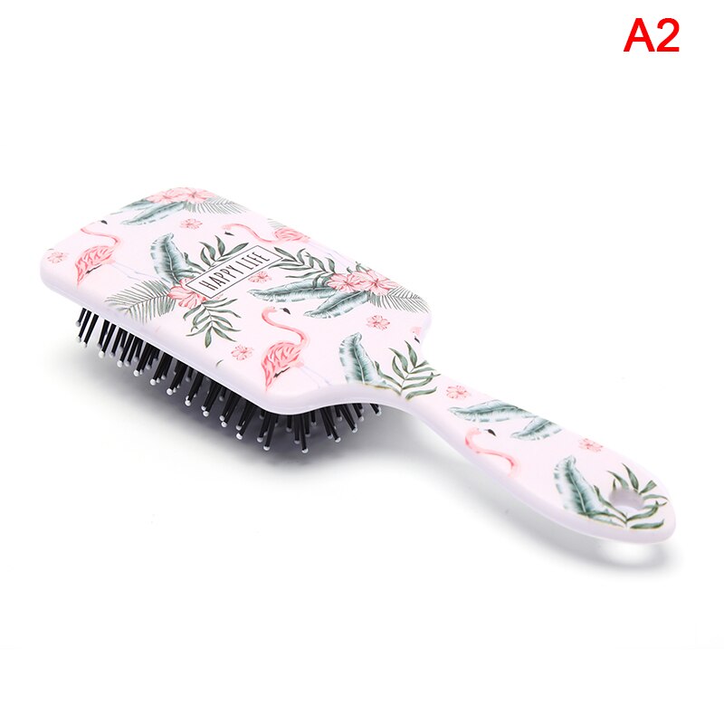 Cute Animal Anti-static Hair Brush Massage Comb Shower Wet Detangle Hair Brush: A2