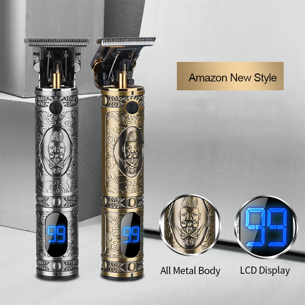 Hair Clipper Electric hair trimmer for men Cordless Shaver Trimmer 1mm Barber Hair Cutting Machine beard trimmer beard clipper