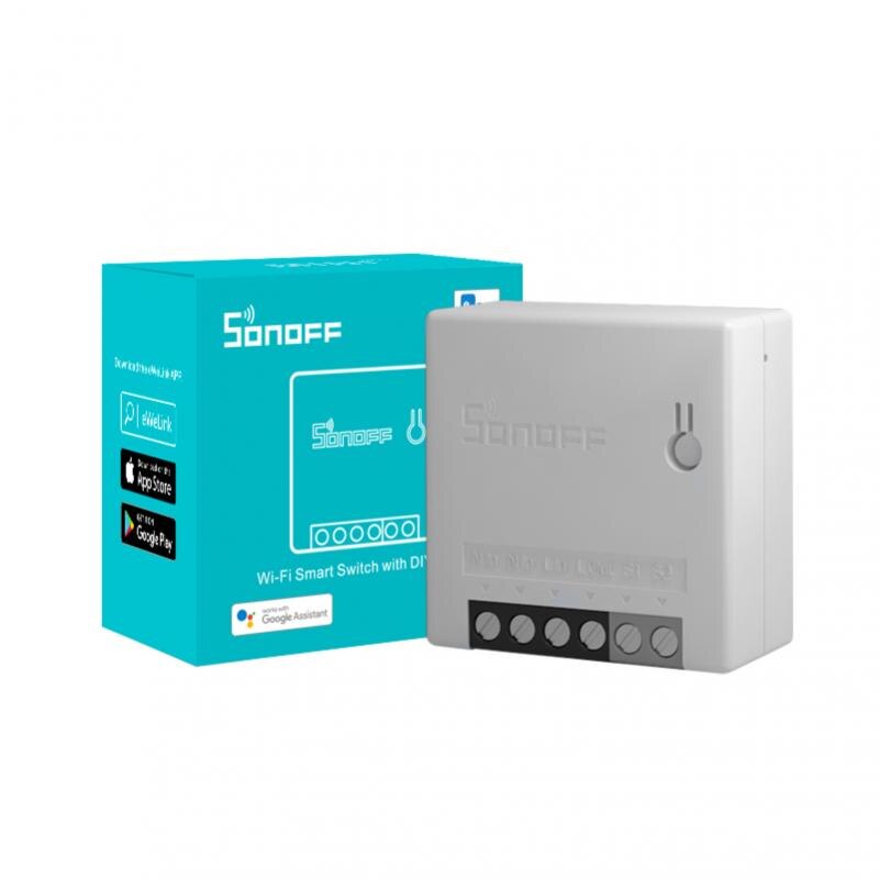 SONOFF MINIR2 Wifi DIY Mini Switch Two Way Wiring Smart Home Automation Modules Compatible With EWelink Alexa Google Home Smart: 1pcs