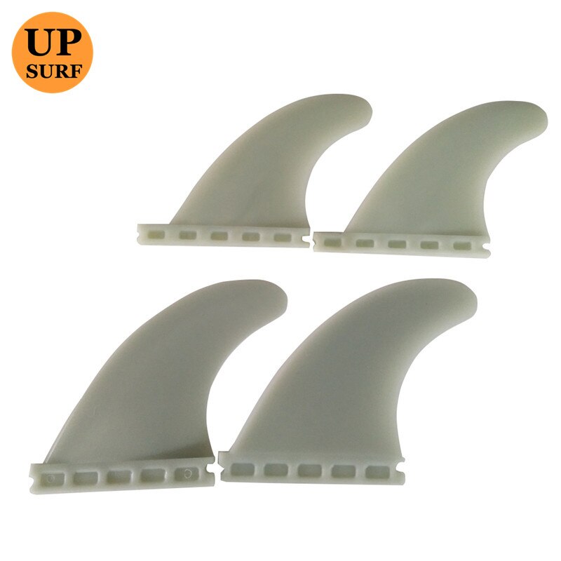 Surf fin Future G5 with GX rear Fins Plastic Surfboard Fin Future Quad Fins: Light Green
