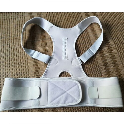 Back brace: White / S