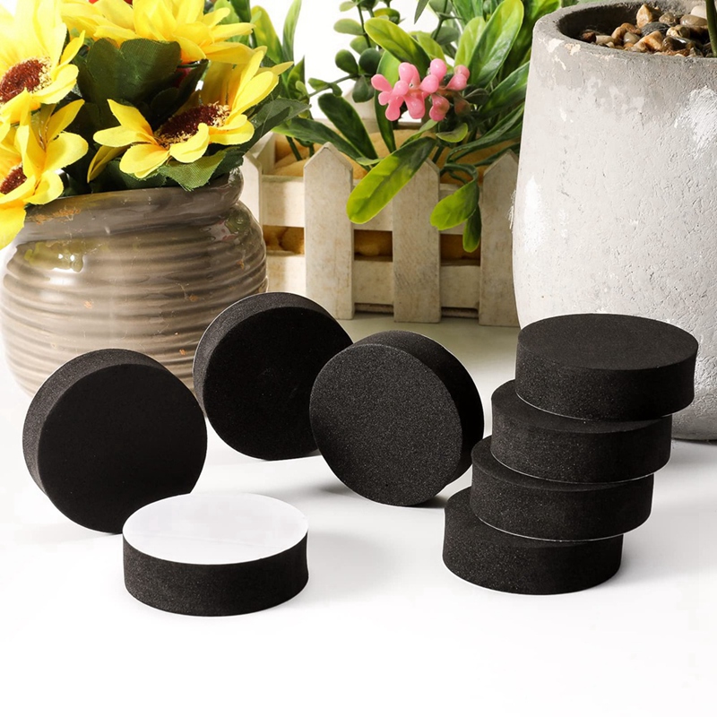 48 Stuks Plant Pot Voeten Risers Natuurlijke Rubber Bloempot Mat Onzichtbare Pot Voeten Voor Zware Outdoor Planten, bloempotten