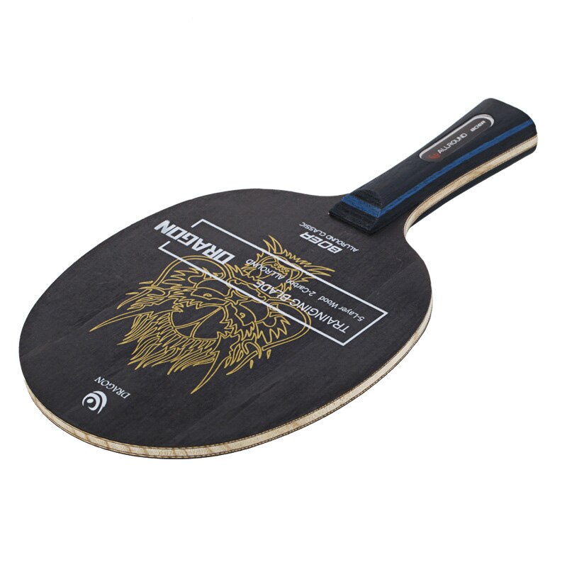 Raquete de tênis de mesa lâmina, 5 camadas de madeira + 2 camadas carbono, alta velocidade ping pong lâmina para ataque rápido jogadores ofensivos