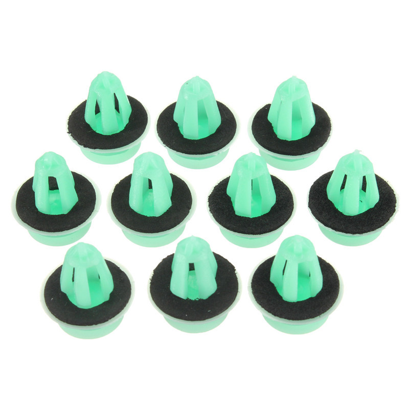 10Pcs interior door panel retainer trim clips Auto Bumper Fastener Car Fenders for Skodas