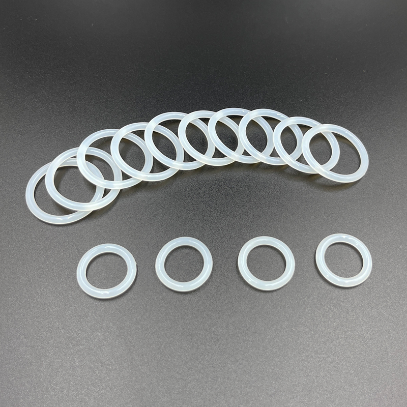 Witte siliconen O-ring VMQ O-ring afdichting pakking CS 1,5/2,0/2,4/3,1 mm geïsoleerde waterdichte ring ronde O-vorm food grade Oring Kit